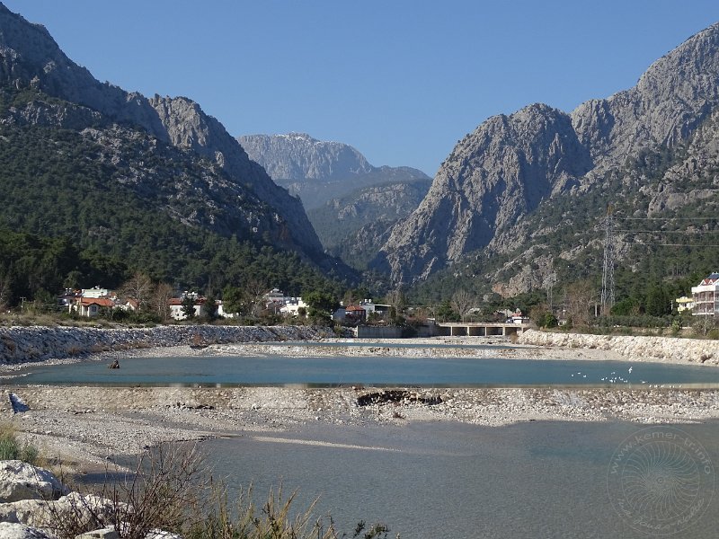 Der Agva Fluss zwischen Kuzdere und Kemer
